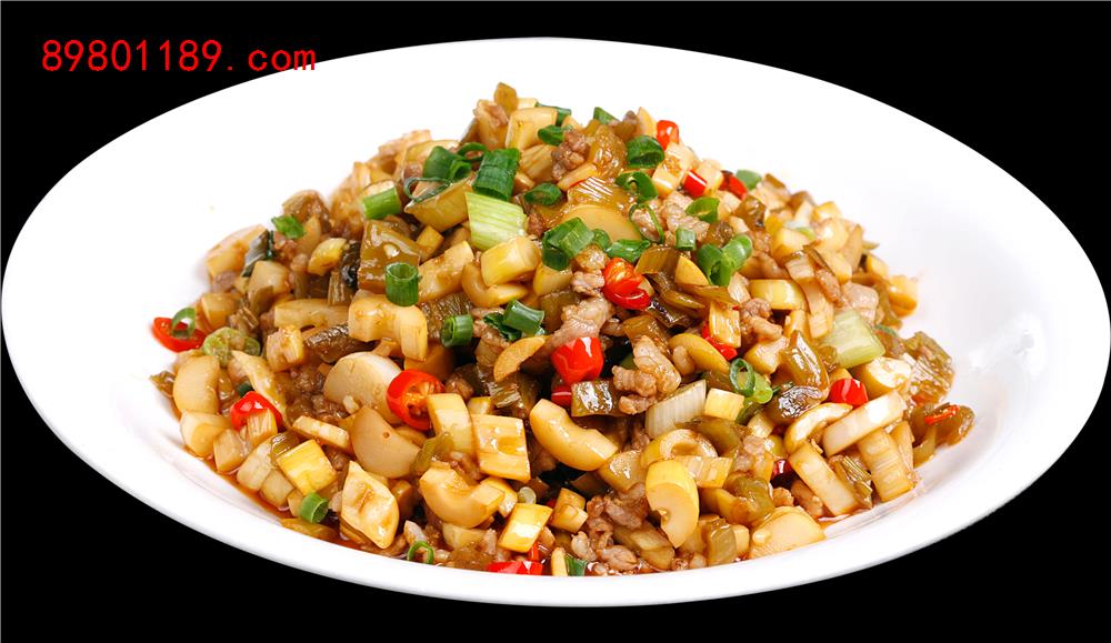 酸菜小笋肉沫